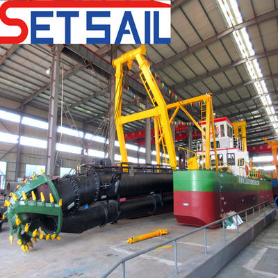 Customizable Rexroth Hydraulic Cutter Suction Dredging Mud Boat with Diesel Engine