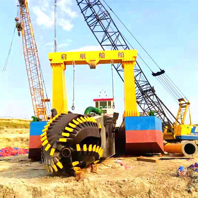 CTS Siemens PLC Control Cutter Suction Dredger with Cummins 1335kw Main Engine Power