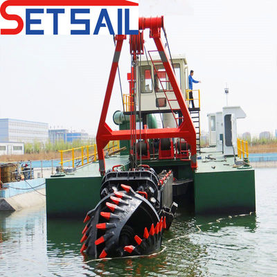 CTS Siemens PLC Control Cutter Suction Dredger with Cummins 1335kw Main Engine Power