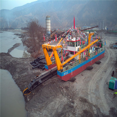 1800cm * 380cm * 220cm Package Size Siemens PLC Control Cutter Suction Dredger for River