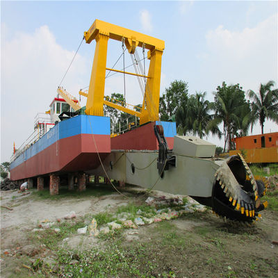 1800cm * 380cm * 220cm Package Size Siemens PLC Control Cutter Suction Dredger for River