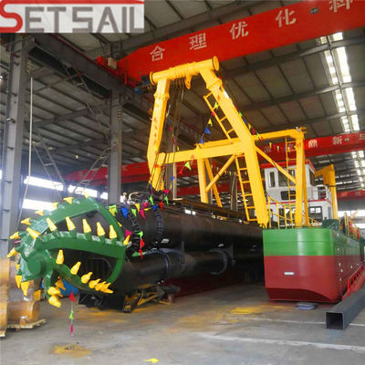 15 Meter Dredging Depth Rexroth Hydraulic Cutter Suction Sand Boat with Hydrocyclone Pump