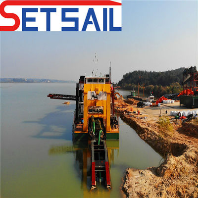 1500m Discharge Distance Hydrocyclone Rexroth Pump Cutter Suction Sand Boat for River Sand