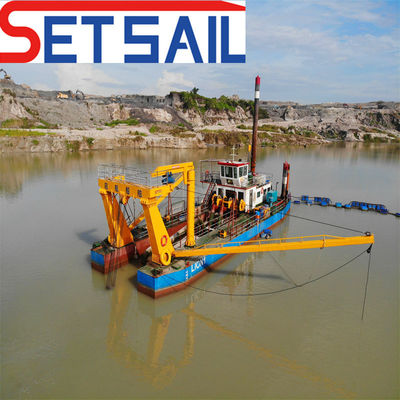 Diesel Power Type QHCSB-12 Full Cutter Suction Dredging Sand Boat for River Dredger