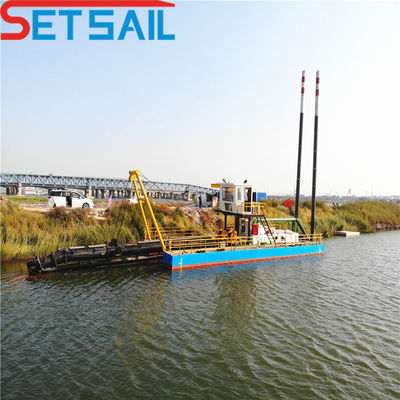 US Currency Customized Diesel Engine Cutter Suction Dredging Sand Boat 230t Total Weight