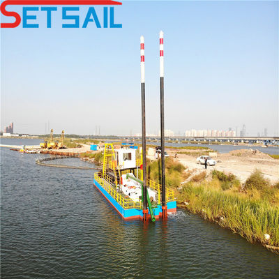 US Currency Customized Diesel Engine Cutter Suction Dredging Sand Boat 230t Total Weight