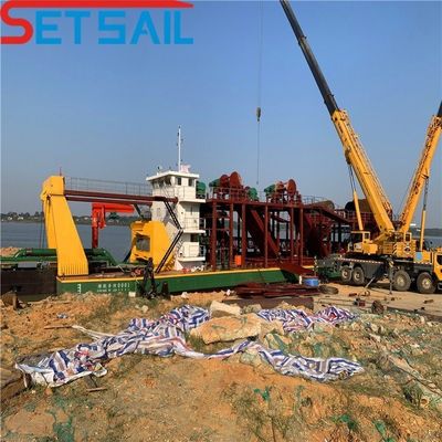30-Day Return Low Failure Hydraulic Pump Sand Cutter Suction Dredger for Dredging Sand