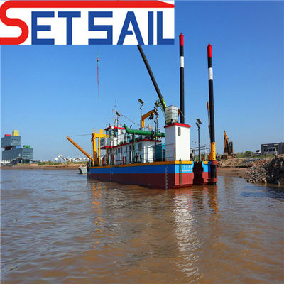 Full Hydraulic Cutter Suction Dredging Boat with 8.8 Meter Width and Siemens PLC