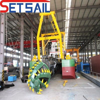 Full Hydraulic Cutter Suction Dredging Boat with 8.8 Meter Width and Siemens PLC