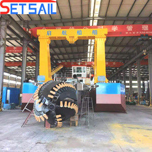 Customizable 26 Inch Cutter Suction Dredger with Hydrocyclone Sand Pump Diesel Engine