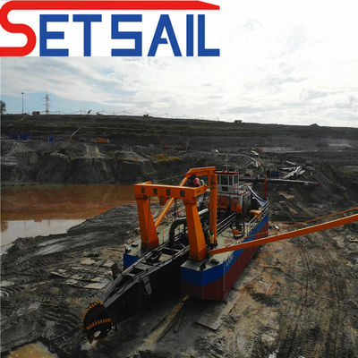 Water Flow 6000m3 26inch Cutter Suction Dredger with 54m Head and Diesel Power Type