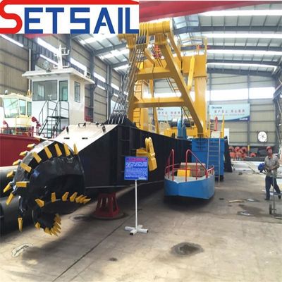 Diesel Power Type Siemens PLC Cutter Suction Dredging Sand Machine for River Sand