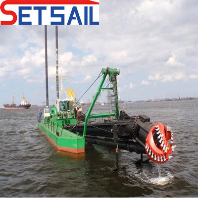 Diesel Power Type Siemens PLC Cutter Suction Dredging Sand Machine for River Sand