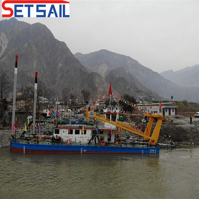 28*8.8*2.25 Meter Hull Size Cyclone Type Hydrocyclone 26inch Cutter Suction Dredger