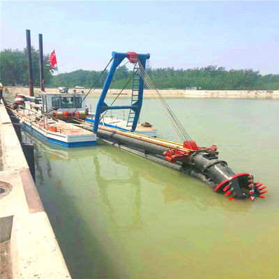Steel Plate Cutter Suction Sand Dredger with Capacity 160m3-5000m3 and Diesel Engine