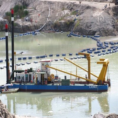 Warrant 1-2 Years 24 Inch Cutter Suction Sand Dredger with Cummins Diesel Engine