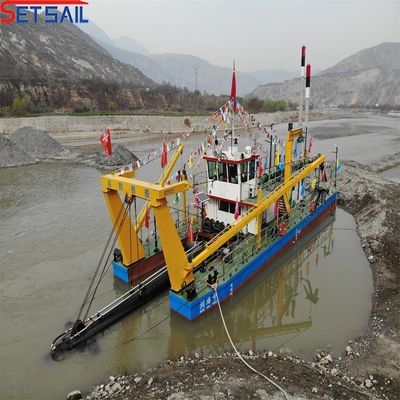 700 M3 Capacity Diesel Engine Sand Dredger with Hydraulic Cutter Head Refund Accepted