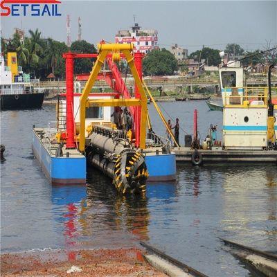 700 M3 Capacity Diesel Engine Sand Dredger with Hydraulic Cutter Head Refund Accepted