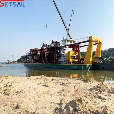 700 M3 Capacity Diesel Engine Sand Dredger with Hydraulic Cutter Head Refund Accepted