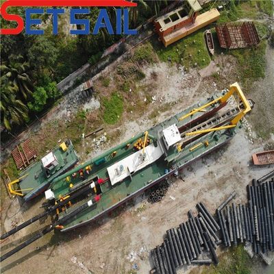 Maximum capacituy 6000m3/h Dredging Depth 18m River Sand Dredger for River and Lake