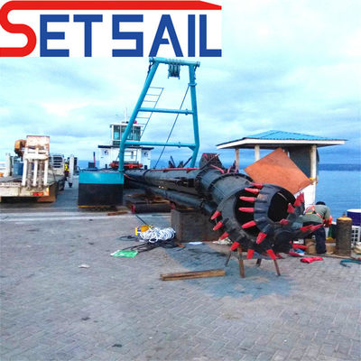 Set Sail Cutter Suction Dredger with Carrier Shipping Cost and Estimated Delivery Time