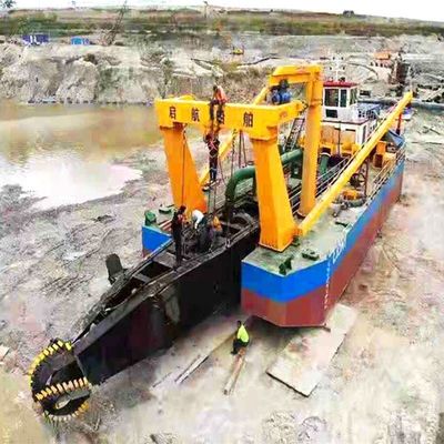 800mm Pipe Diameter Cutter Suction Dredger for Multi-Function River Sand Extraction