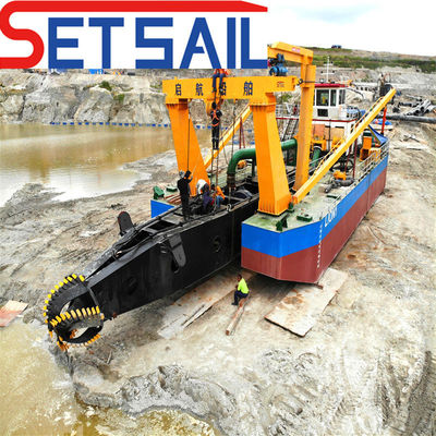 18 Inch Cutter Suction Sand Dredger with Hydraulic Control and Cummins Weichai Engine