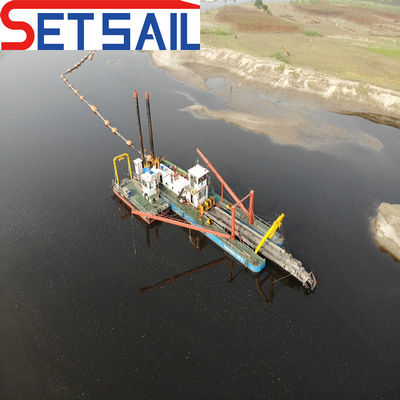 Hydraulic Control Diesel Engine 24 Inch Cutter Suction Dredger for Dredging Depth of 20m