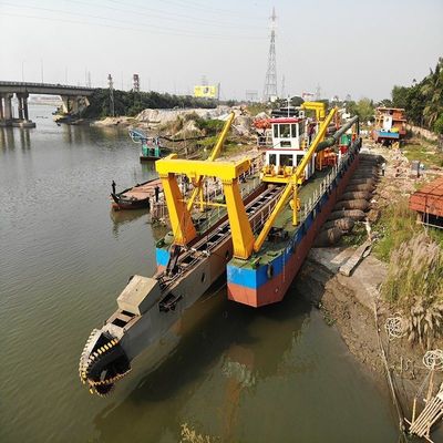 3500 M3 Water Flow Cutter Suction Dredger with Diesel Engine and 30-Day Return Policy