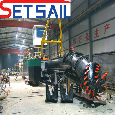 US Water Flow 4000m3 Cutter Suction Dredger with Sounder Depth Meter and Performance