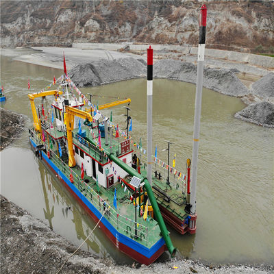 Siemens PLC System 24 Inch Cutter Suction Dredger with 5500 Cubic Meter Water Flow