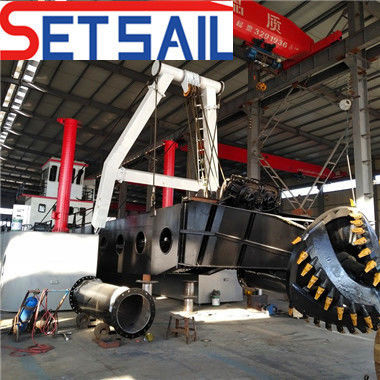 30 Days Refund 20 Inch Capacity 800m3 River Sand Dredger with CTS Slot and Underwater Pump