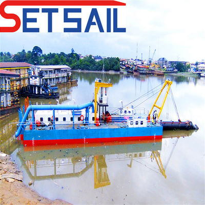 5500 Cubic Meter Water Flow 24 Inch Cutter Suction Mud Dredger with and Total Length