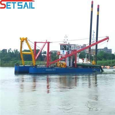 20 Inch Setsail River Cutter Suction Sand Dredger with and 1500m Output Distance