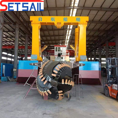20 Inch Sand Dredger with Cyclone Type Hydrocyclone Output Distance 1500m Diesel Engine