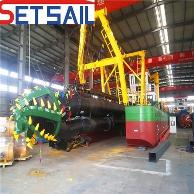 20 Inch Sand Dredger with Cyclone Type Hydrocyclone Output Distance 1500m Diesel Engine