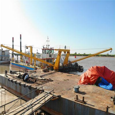 Diesel Power Type River Sand Dredger with 1100m3 Capacity and 15m Dredging Depth