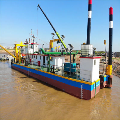 Diesel Power Type River Sand Dredger with 1100m3 Capacity and 15m Dredging Depth