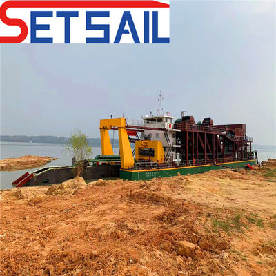 24 Inch Cutter Suction Dredger with 1100m3 Capacity and 500mm Discharge Pipe Diameter
