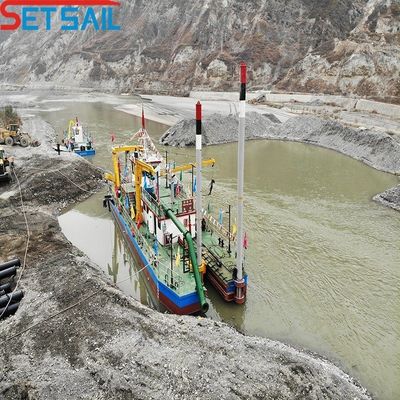 1100m3 Capacity 24inch Cutter Suction River Sand Dredger with 30 Days Refund Policy