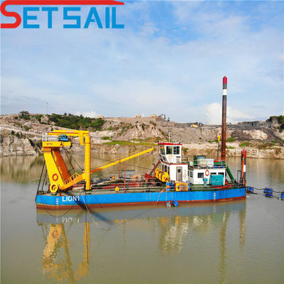 CTN Slot Type Sand Dredging Discharging Pipeline Dredger with Customer Requirements