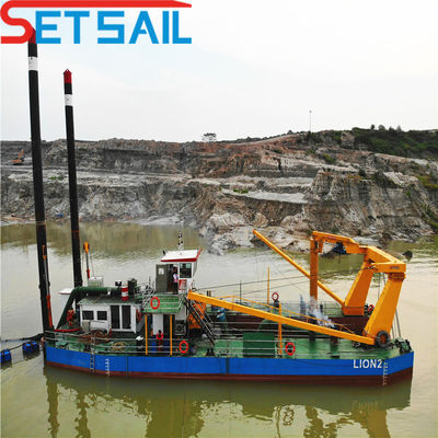 CTN Slot Type Sand Dredging Discharging Pipeline Dredger with Customer Requirements