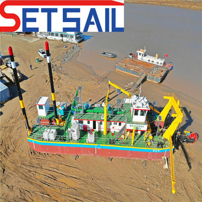QH-D112 Set Sail Cutter Head Suction Dredger Ready with Lifelong After-sales Service