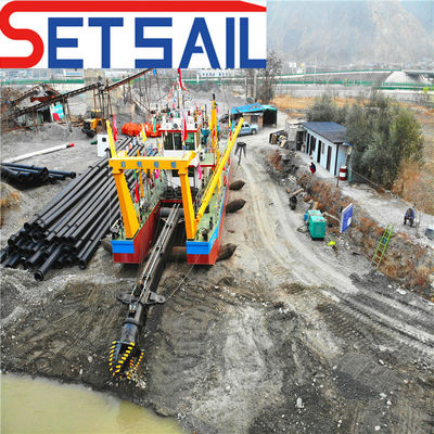 14/12 Inch Cutter Suction Dredger for Sand Mining Dredger Cutter Head Power 50-260kw