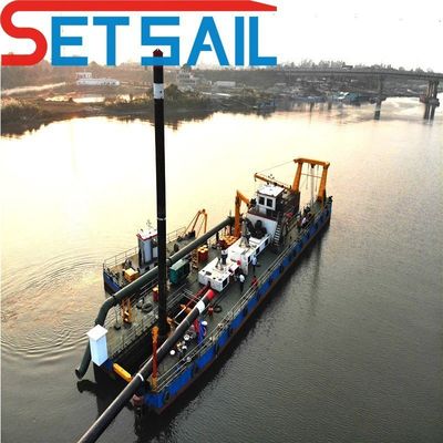 6000m3/Hr Sand Cutter Dredger Machine for Mud Dredging Equipment Customization Option