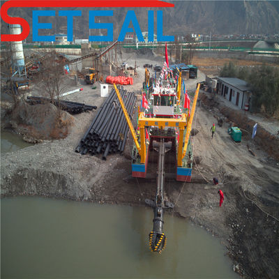 6000m3/Hr Sand Cutter Dredger Machine for Mud Dredging Equipment Customization Option