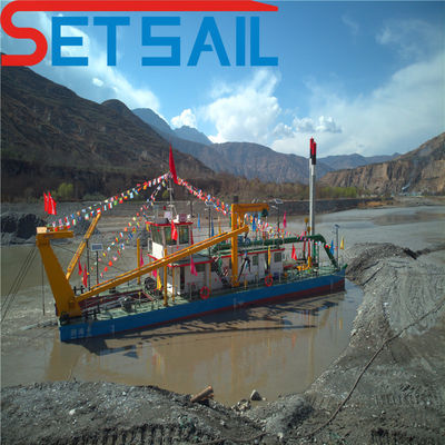 6000m3/Hr Sand Cutter Dredger Machine for Mud Dredging Equipment Customization Option
