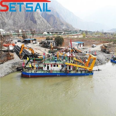 1200 Cubic Meter Per Hour Capacity Sand Dredging Machine with Rexroth Hydraulic System