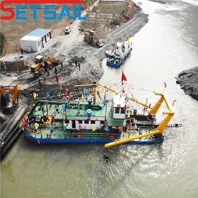 1200 Cubic Meter Per Hour Capacity Sand Dredging Machine with Rexroth Hydraulic System
