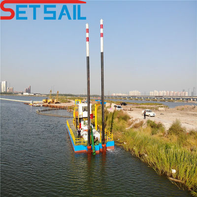 Hydrocyclone 26 Inch River Sand Dredging Boat with 6000 Cubic Meter Per Hour Water Flow